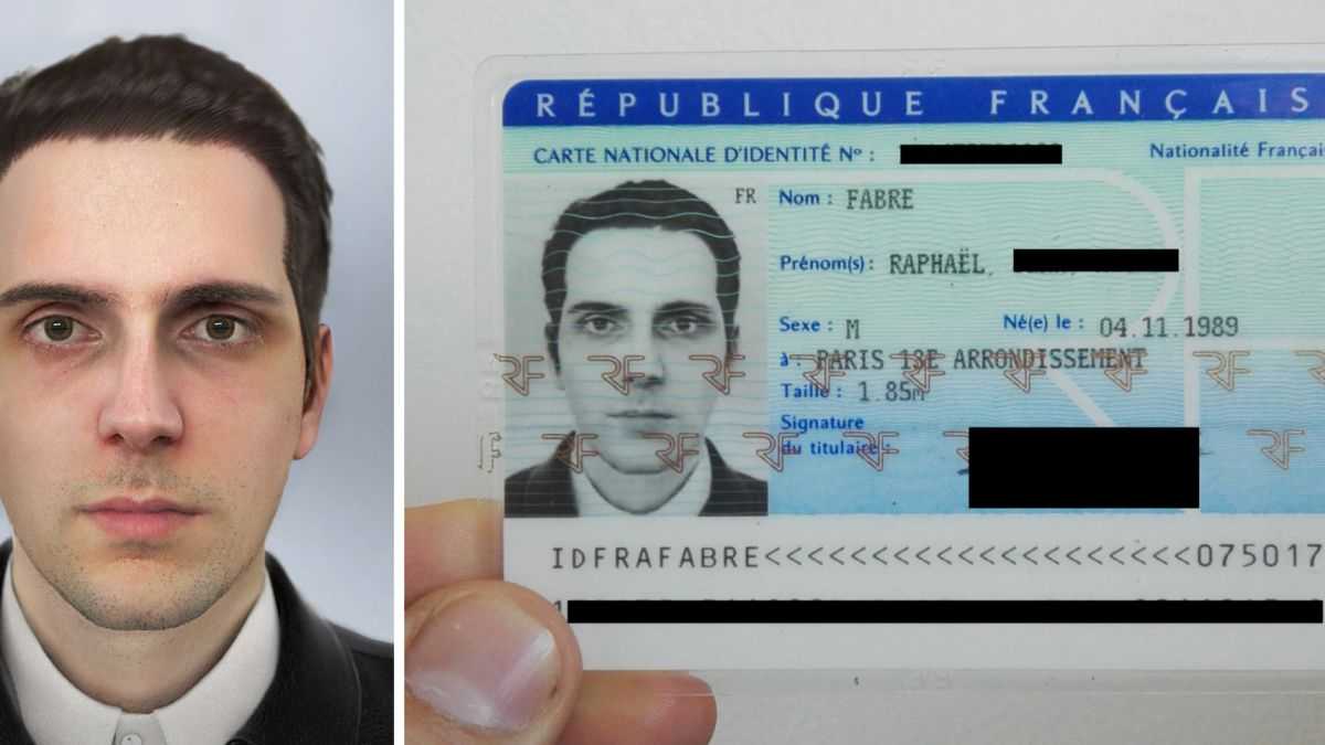 A French Artist Says He Received A National Id Card Using A For French Id Card Template