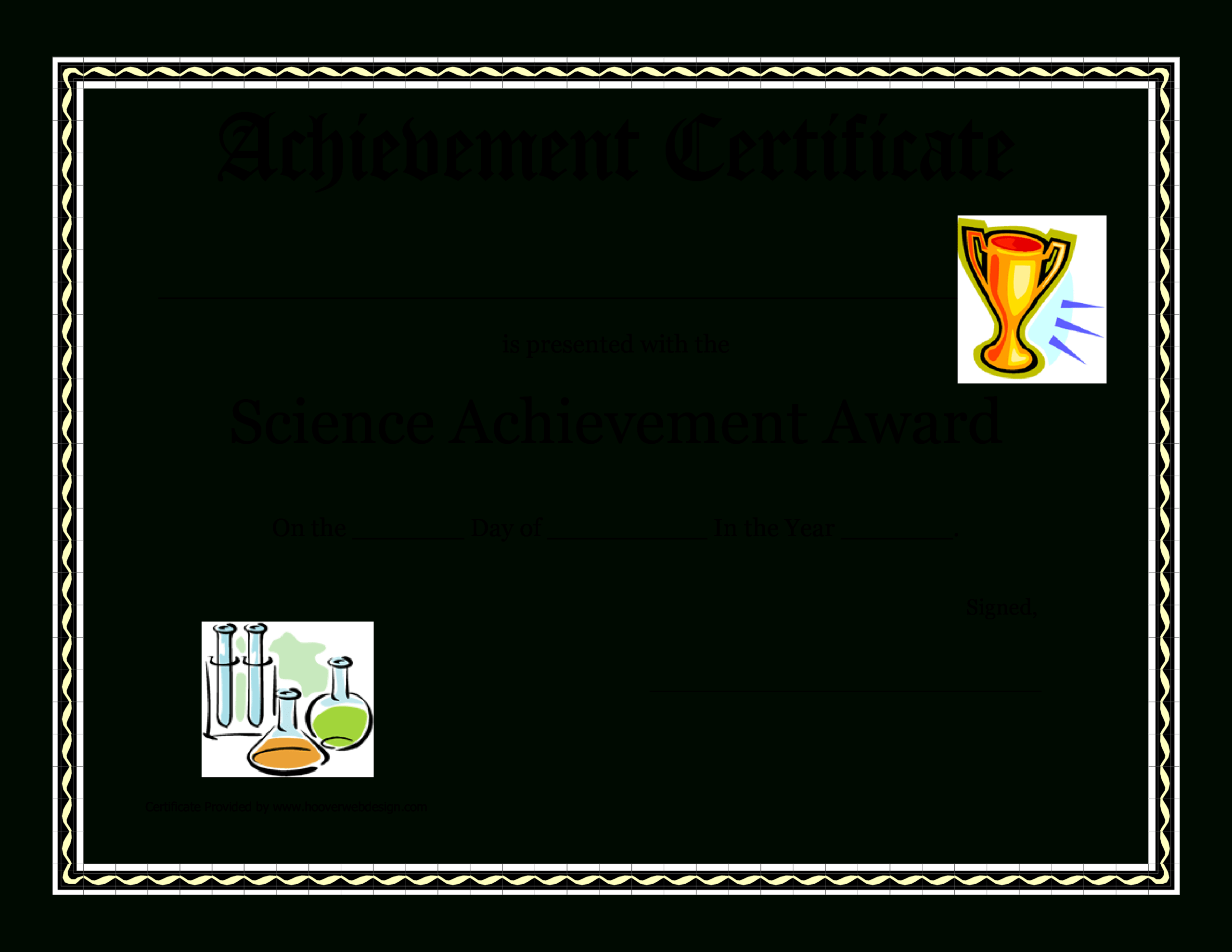 Achievement Award Certificate Template – Dalep.midnightpig.co For Winner Certificate Template