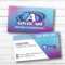 Advocare Business Card | Geometric | Purple Blue | Lead With Love | Digital  File Only | Read Description Before Buying within Advocare Business Card Template