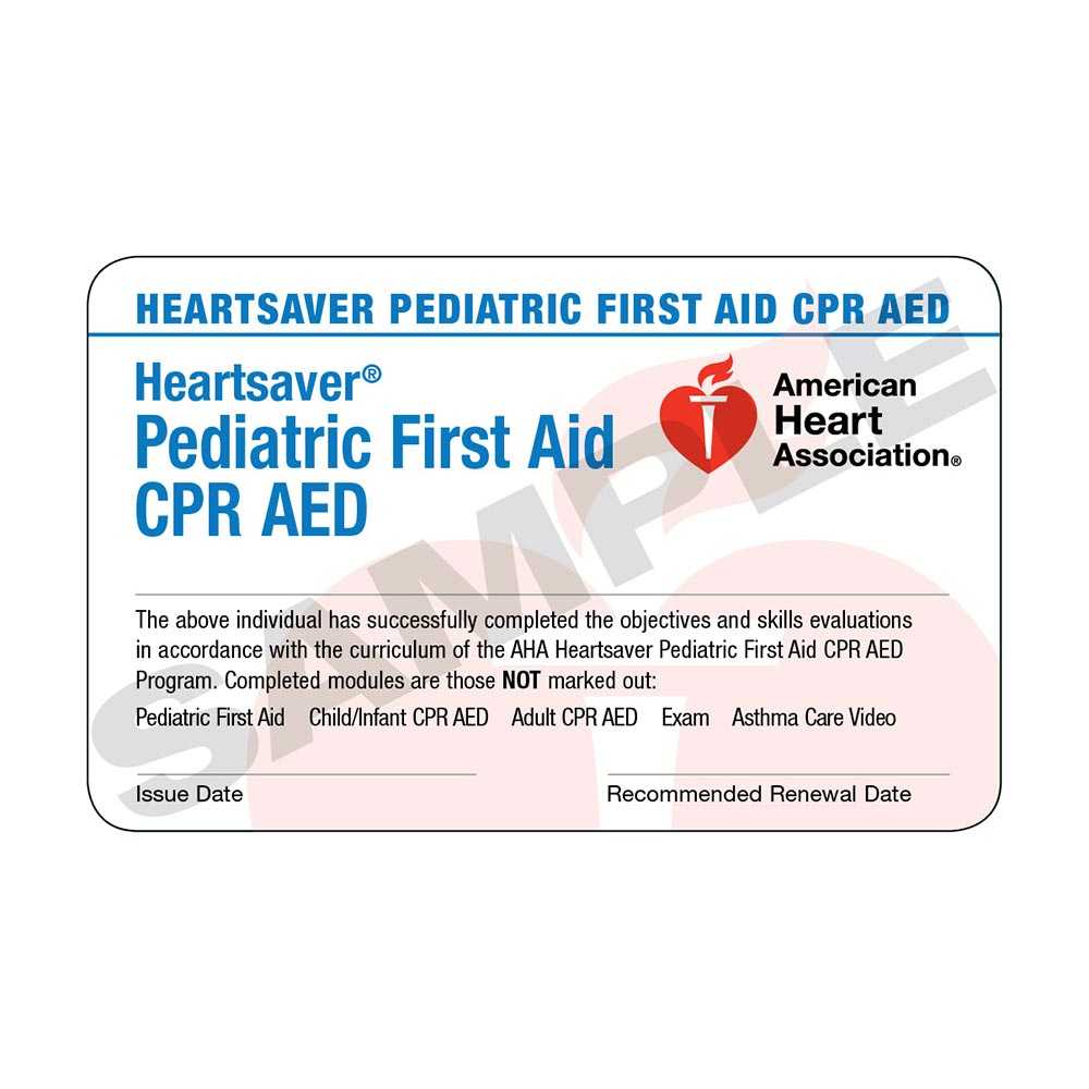 Aha Cpr Card Template Marseillevitrollesrugby With Cpr Card Template