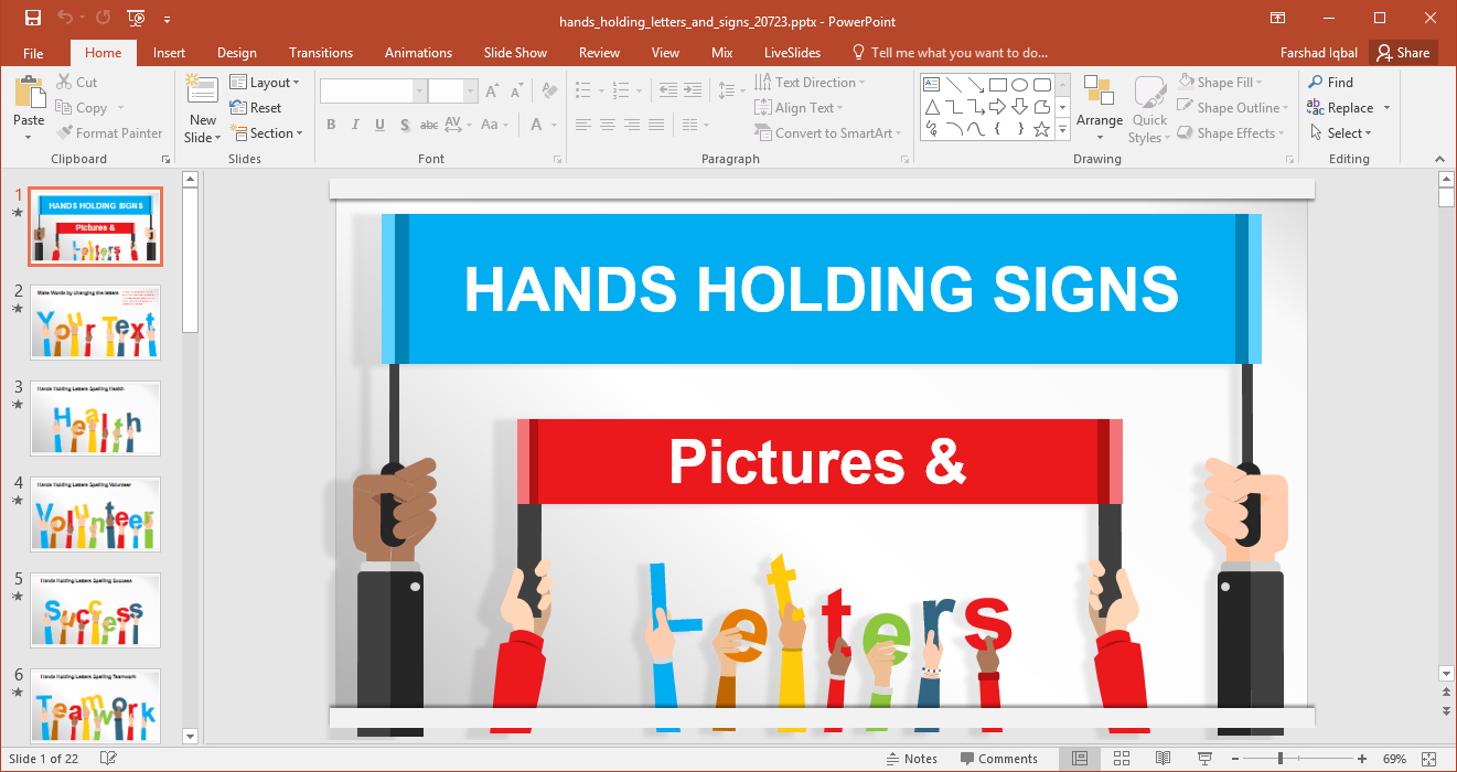 Animated Signboards Powerpoint Template Intended For Replace Powerpoint Template
