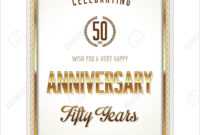 Anniversary Certificate Template within Anniversary Certificate Template Free