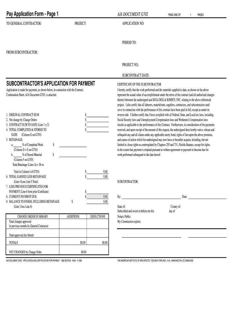 Application For Payment Template – Fill Online, Printable Inside Certificate Of Payment Template