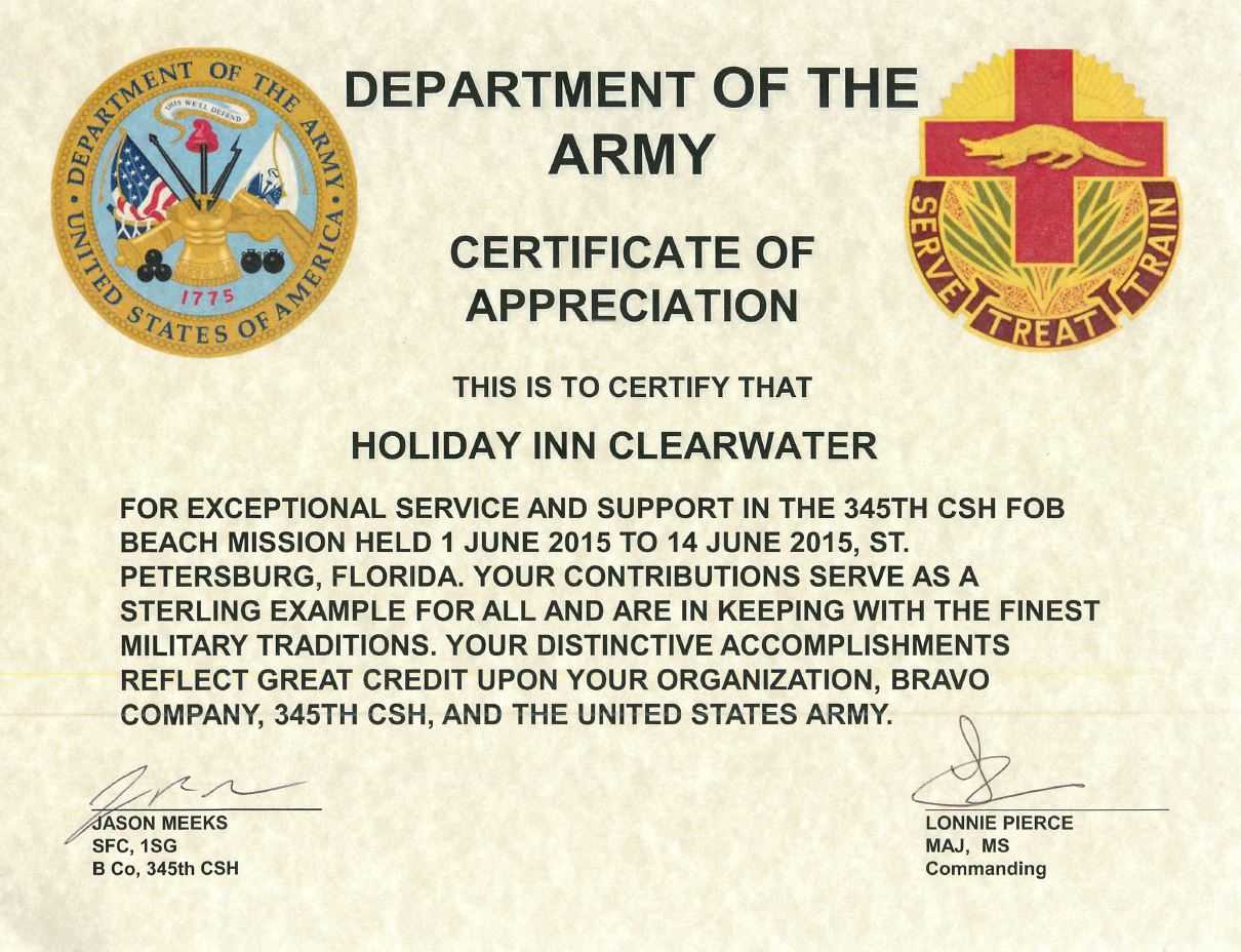 Army Certificate Of Appreciation Example – Dalep.midnightpig.co Within Army Certificate Of Achievement Template