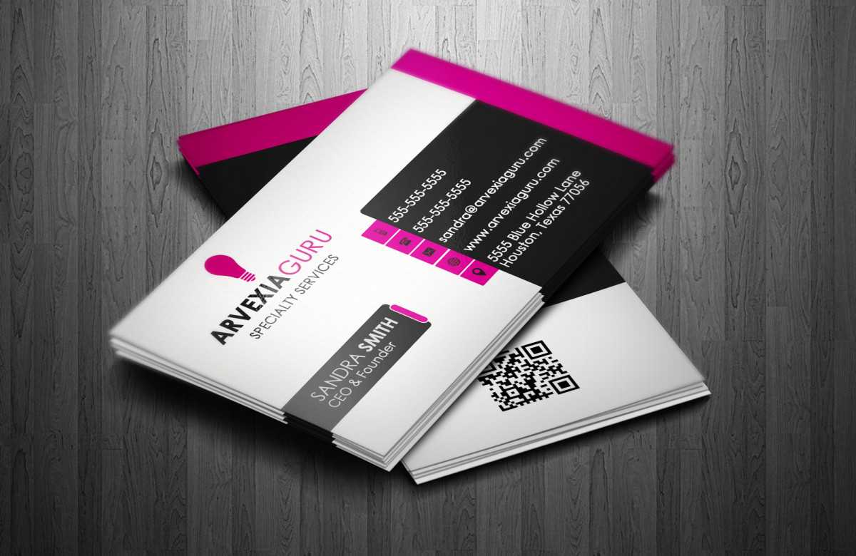 Arvexia Business Card Template – Luxurious Web Design Inside Web Design Business Cards Templates