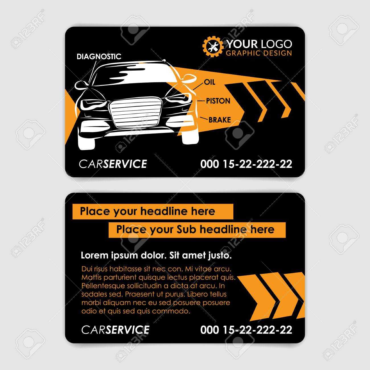 Auto Repair Business Card Template. Create Your Own Business.. Regarding Transport Business Cards Templates Free
