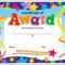 Award Certificate Templates For Kids – Calep.midnightpig.co Regarding Certificate Templates For School