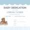 Baby Dedication Certificate Template Pertaining To Build A Bear Birth Certificate Template