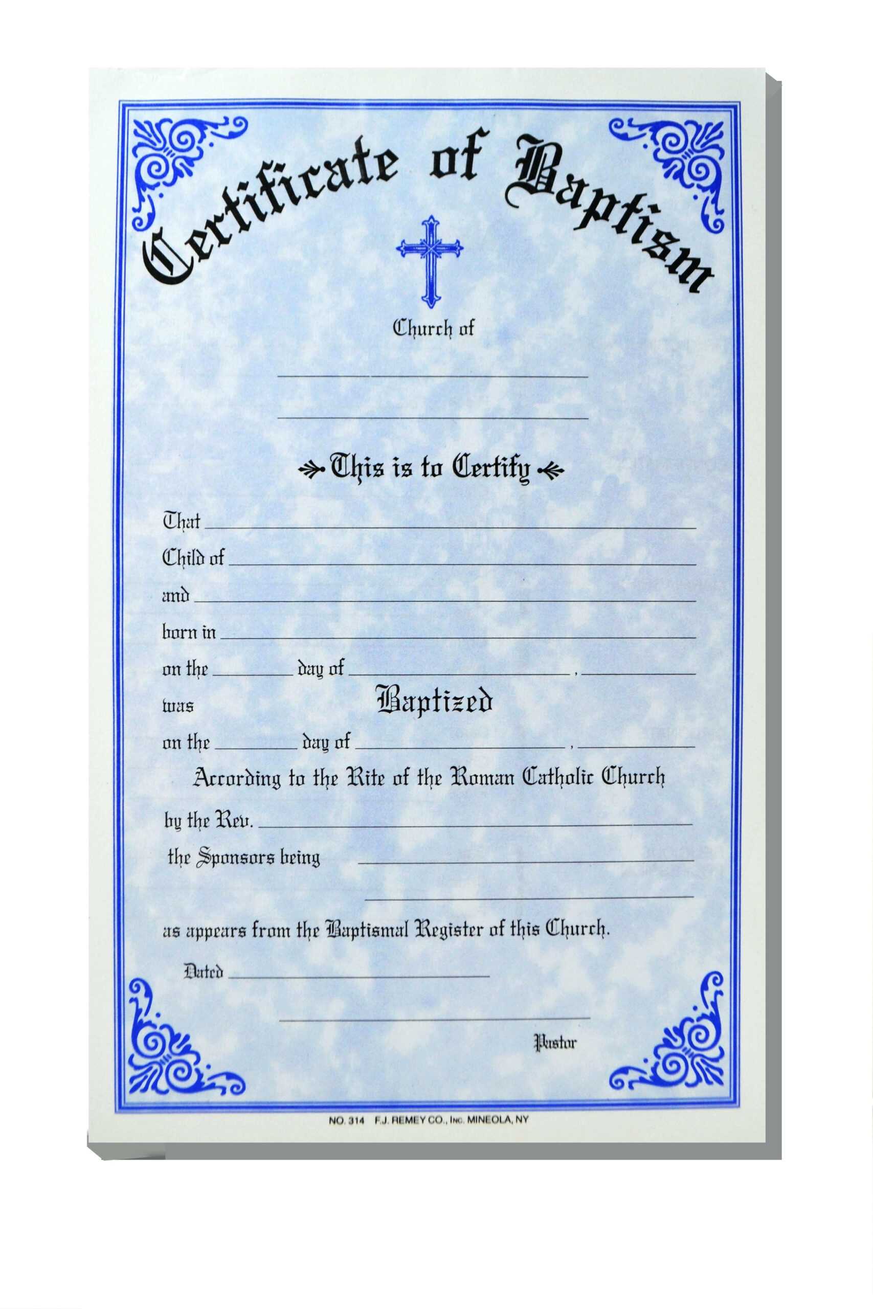 Baptism Certificate Template Word – Heartwork Throughout Baby Christening Certificate Template