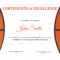 Basketball Awards Certificates – Calep.midnightpig.co Pertaining To Sports Award Certificate Template Word