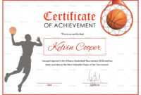 Basketball Awards Certificates - Dalep.midnightpig.co intended for Sports Award Certificate Template Word
