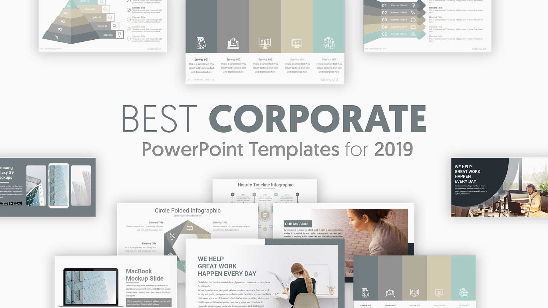 Best Corporate Powerpoint Templates For 2020 – Slidesalad Intended For How To Design A Powerpoint Template