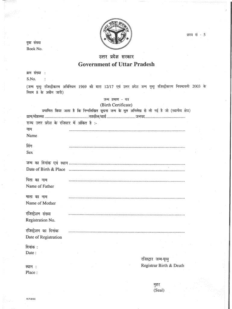Birth Certificate Form – Fill Out And Sign Printable Pdf Template | Signnow With Regard To Official Birth Certificate Template