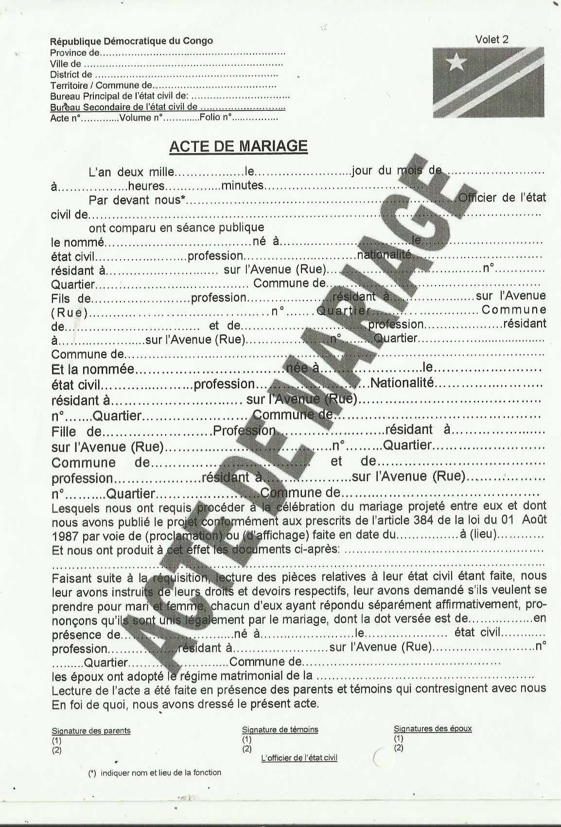 Birth, Marriage And Death Registration In Democratic With Regard To South African Birth Certificate Template