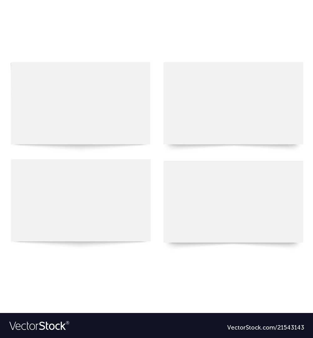 Blank Empty Business Card Template Within Blank Business Card Template Download
