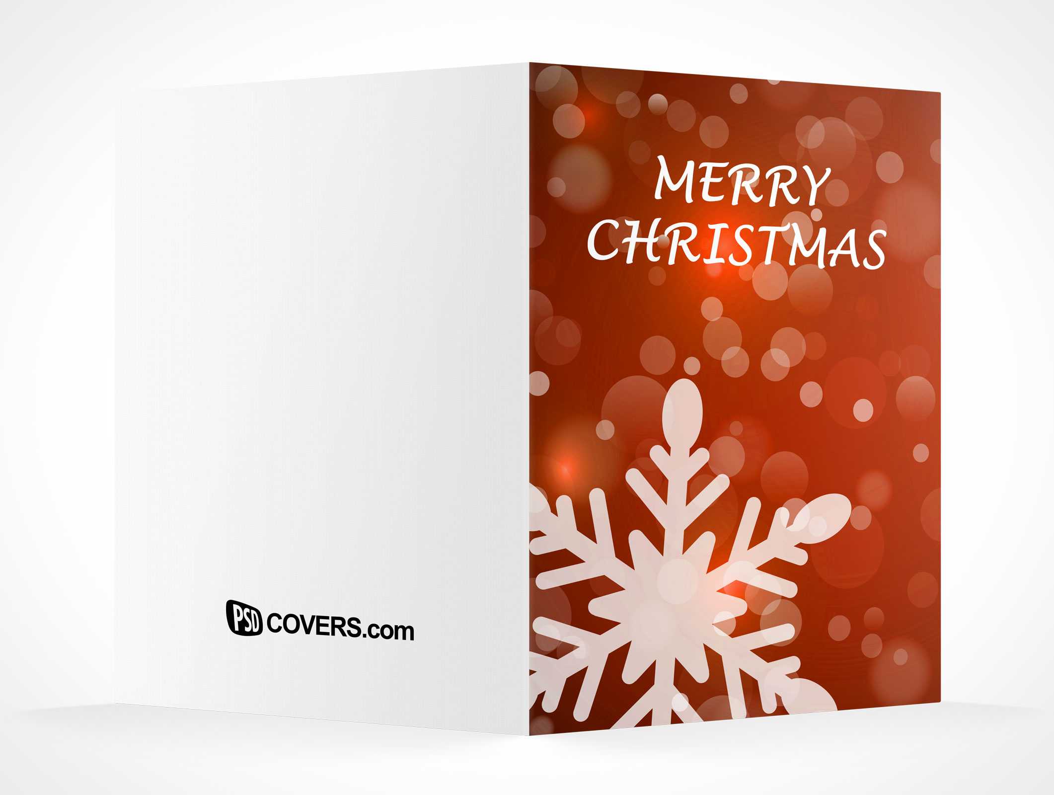 Blank Holiday Christmas Greeting Card Mockups – Psd Mockups Inside Free Holiday Photo Card Templates