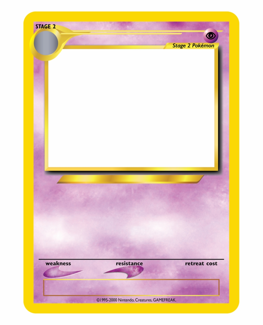 Blank Pokemon Trading Card Templates 220184 – Pokemon Card Throughout Baseball Card Size Template