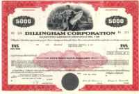 Bond Certificate Template - Carlynstudio with Corporate Bond Certificate Template