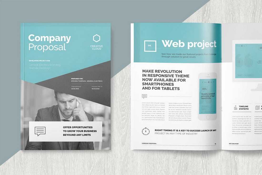 Brochure Templates | Design Shack Pertaining To Fancy Brochure Templates