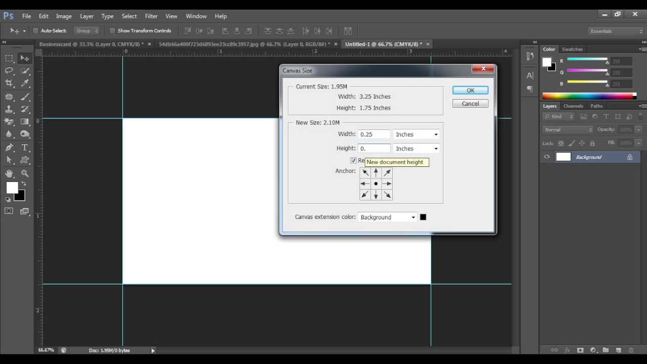 Business Card Size In Adobe Photoshop - Youtube Inside Business Card Size Template Photoshop