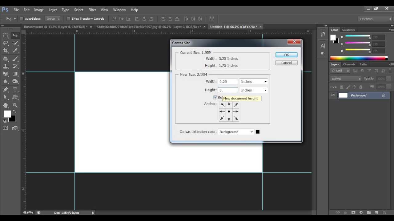 Business Card Size In Adobe Photoshop - Youtube Intended For Business Card Size Photoshop Template