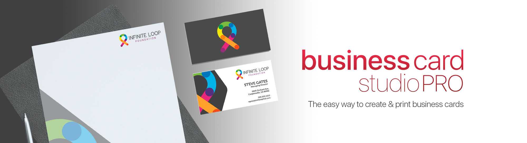 Business Card Studio Pro Softwaresummitsoft Inside Kinkos Business Card Template