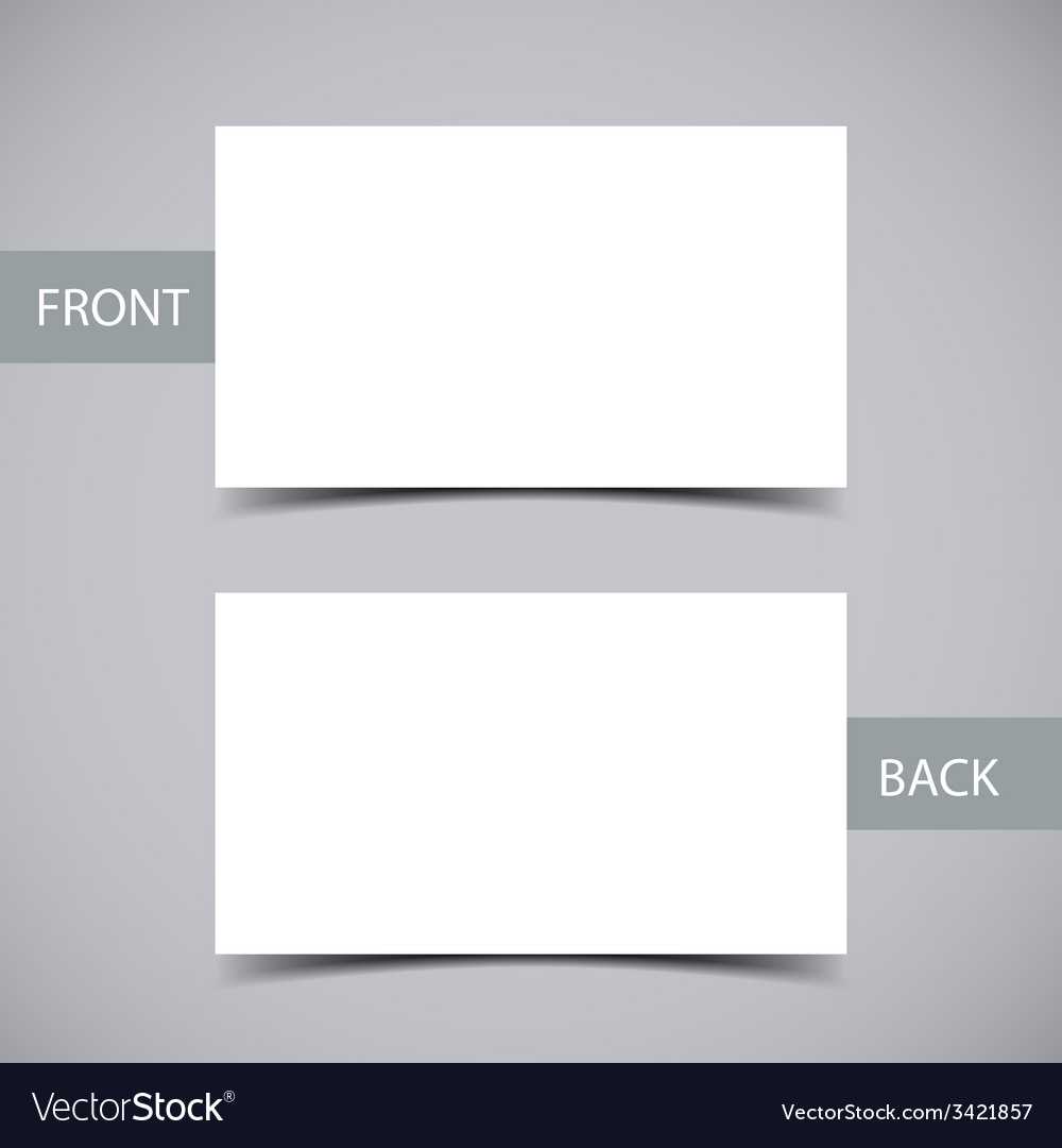 Business Card Template In Blank Business Card Template Download