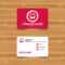 Business Card Template With Texture. Bus Sign Icon. Public Transport.. Regarding Transport Business Cards Templates Free