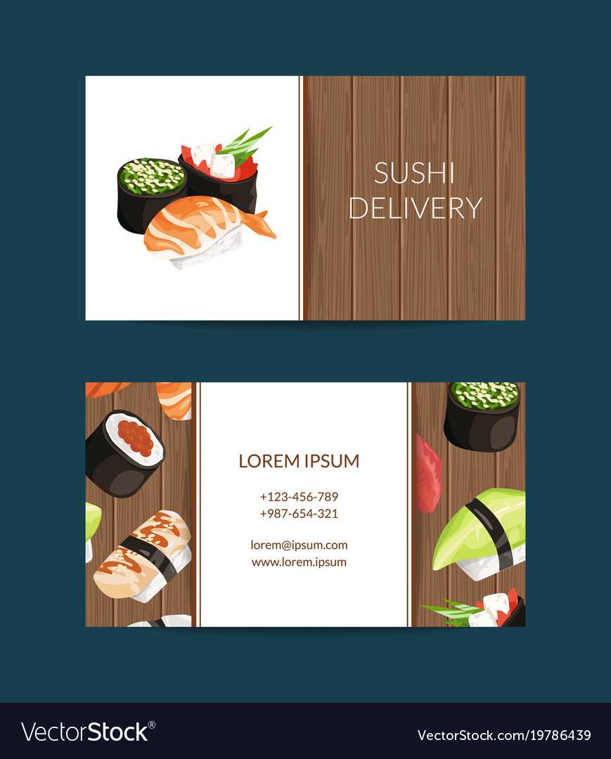 Business Card Templates In Cartoon Style Pertaining To Food Business Cards Templates Free