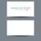 Business Cards Blank Mockup Template With Free Editable Printable Business Card Templates