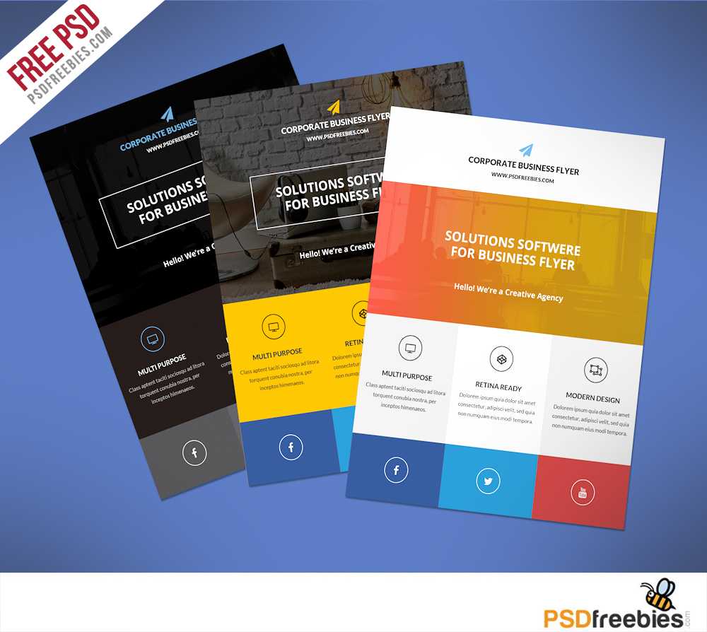 Business Flyer Templates Free Download – Falep.midnightpig.co With Regard To Product Brochure Template Free