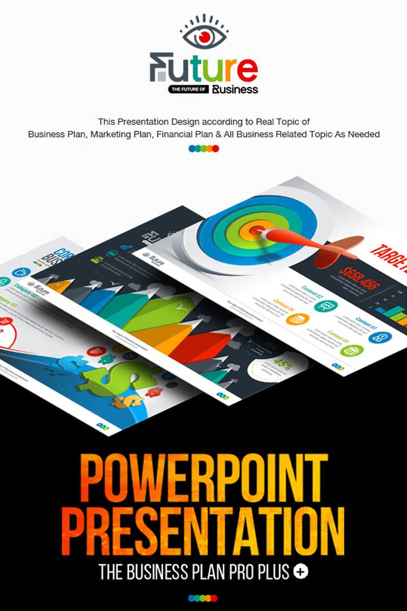 Business Plan Presentation | Animated Pptx, Infographic Design Powerpoint  Template Throughout Powerpoint Presentation Animation Templates