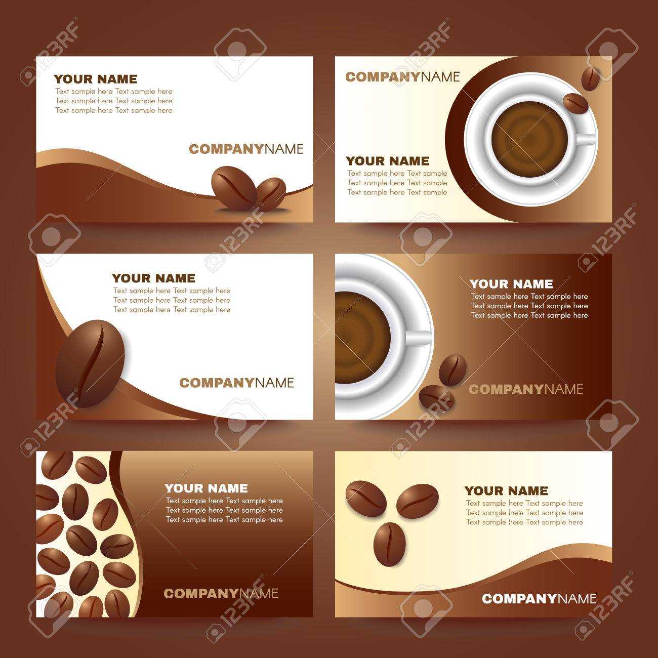 Cafe Business Card Template – Dalep.midnightpig.co In Coffee Business Card Template Free