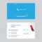 Call Now Business Card Design Template In Front And Back Illustration. Within Call Card Templates
