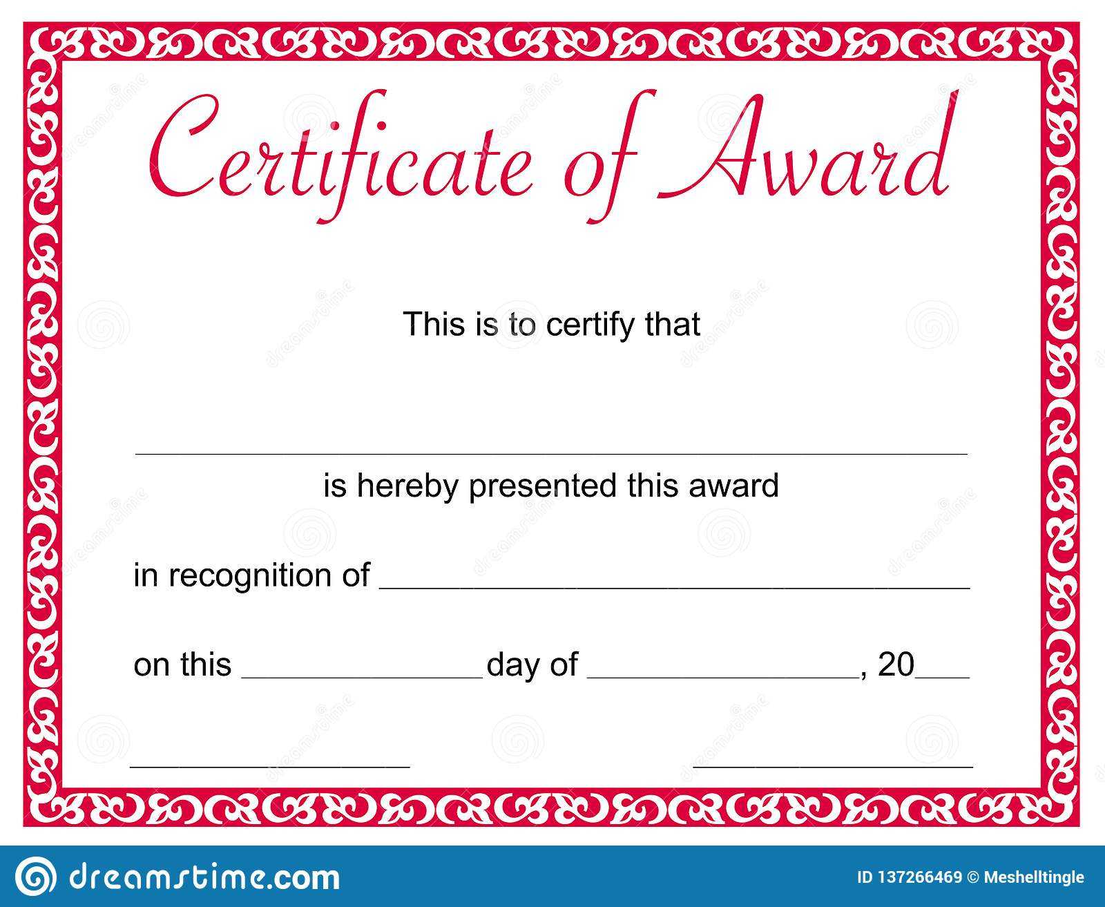 Certificate Award Sample – Calep.midnightpig.co Pertaining To Leadership Award Certificate Template