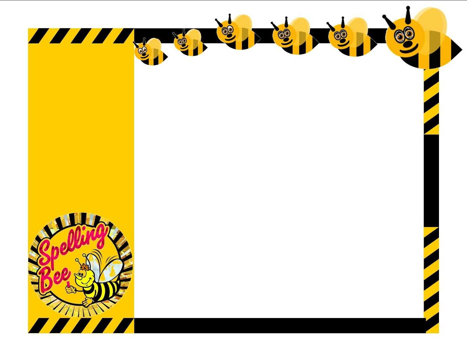 Certificate Clipart Spelling Bee, Certificate Spelling Bee For Spelling Bee Award Certificate Template