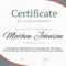 Certificate Of Achievement Template Design. Business Diploma.. With Free Training Completion Certificate Templates