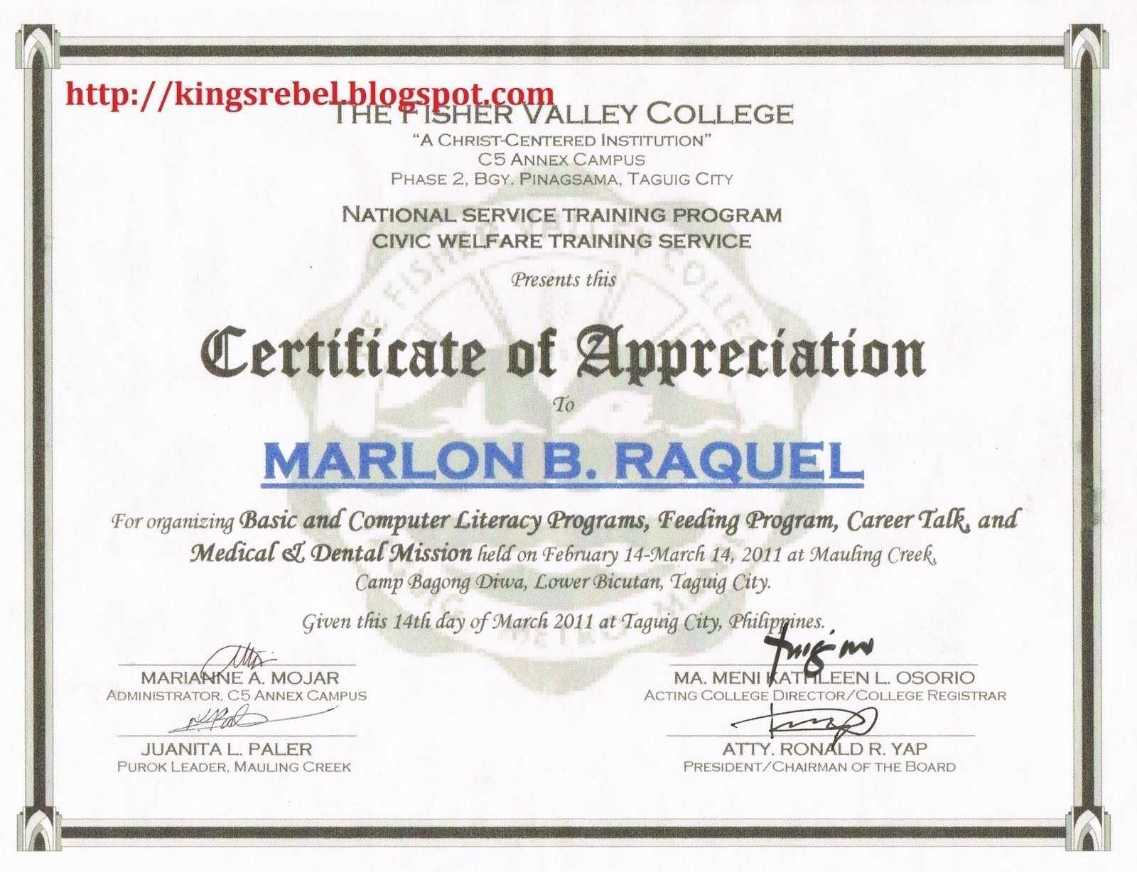 Certificate Of Appreciation Citation – Calep.midnightpig.co Intended For Felicitation Certificate Template