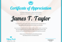 Certificate Of Appreciation inside Sample Certificate Of Recognition Template