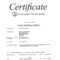 Certificate Of Conformity Template Beautiful Letter For Certificate Of Conformity Template Free