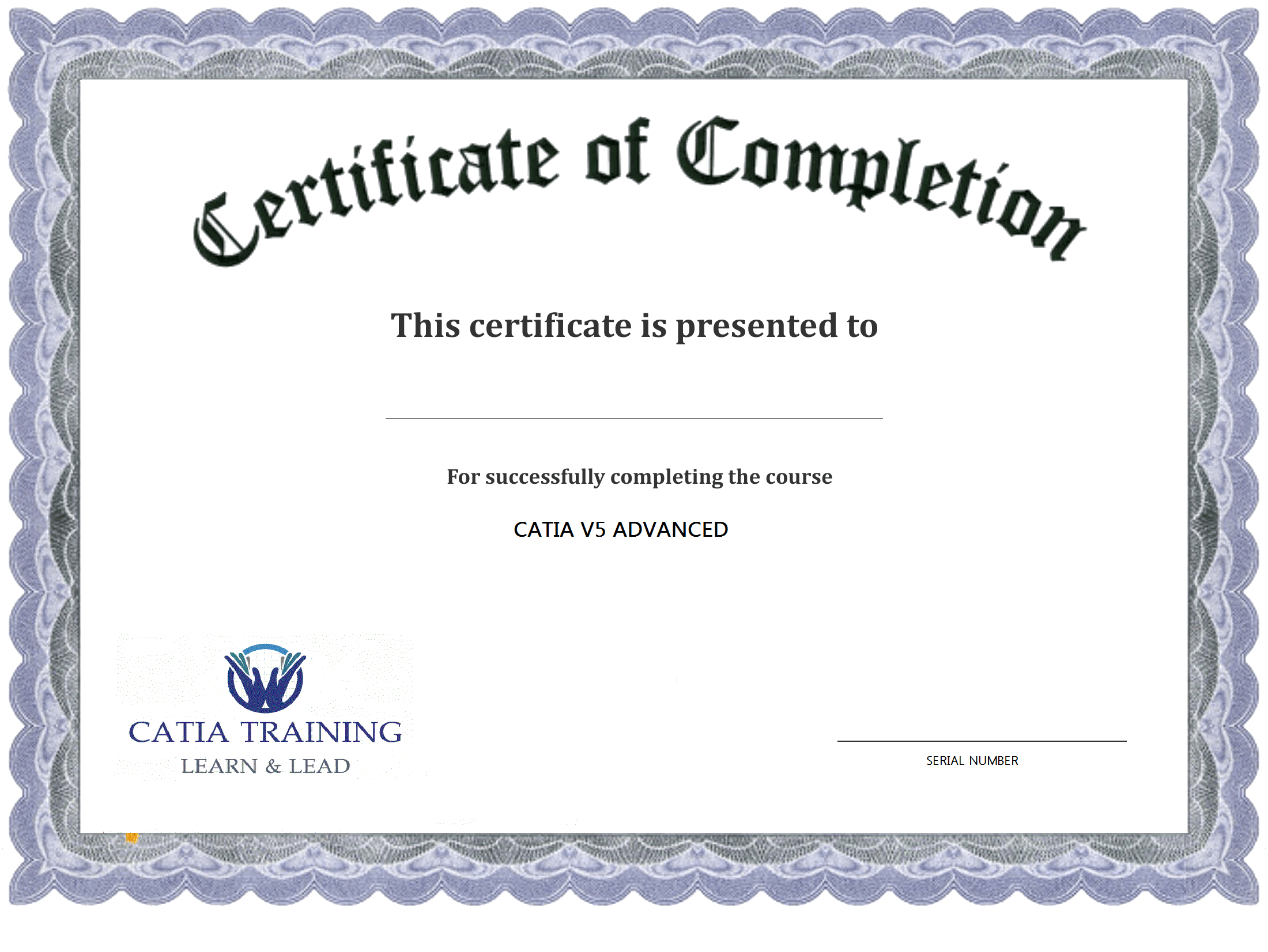 Certificate Template Training Course | Professional Cv Within Template For Training Certificate