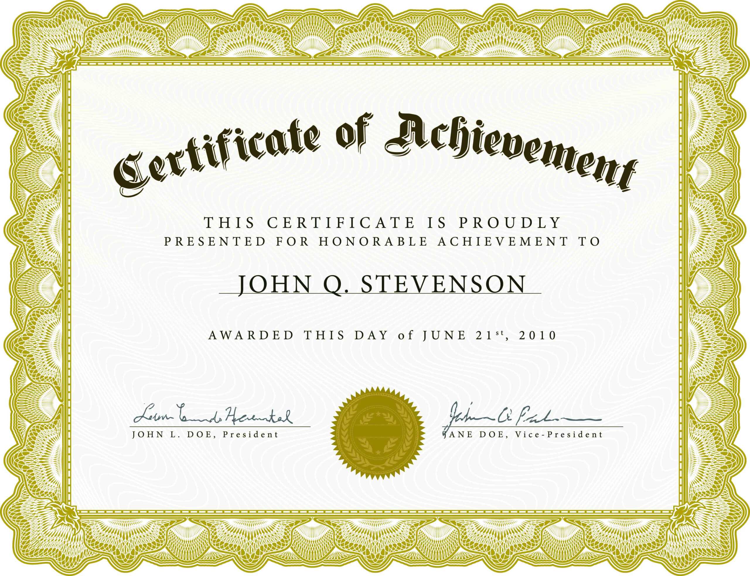 Certificates Free Download - Dalep.midnightpig.co In Pages Certificate Templates