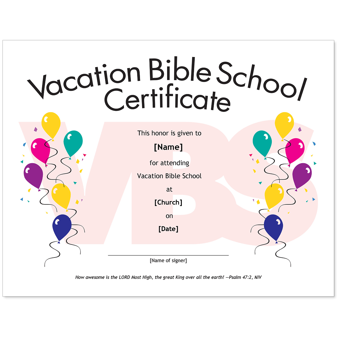 Certificates Of Completion For Kids – Calep.midnightpig.co For Free Vbs Certificate Templates