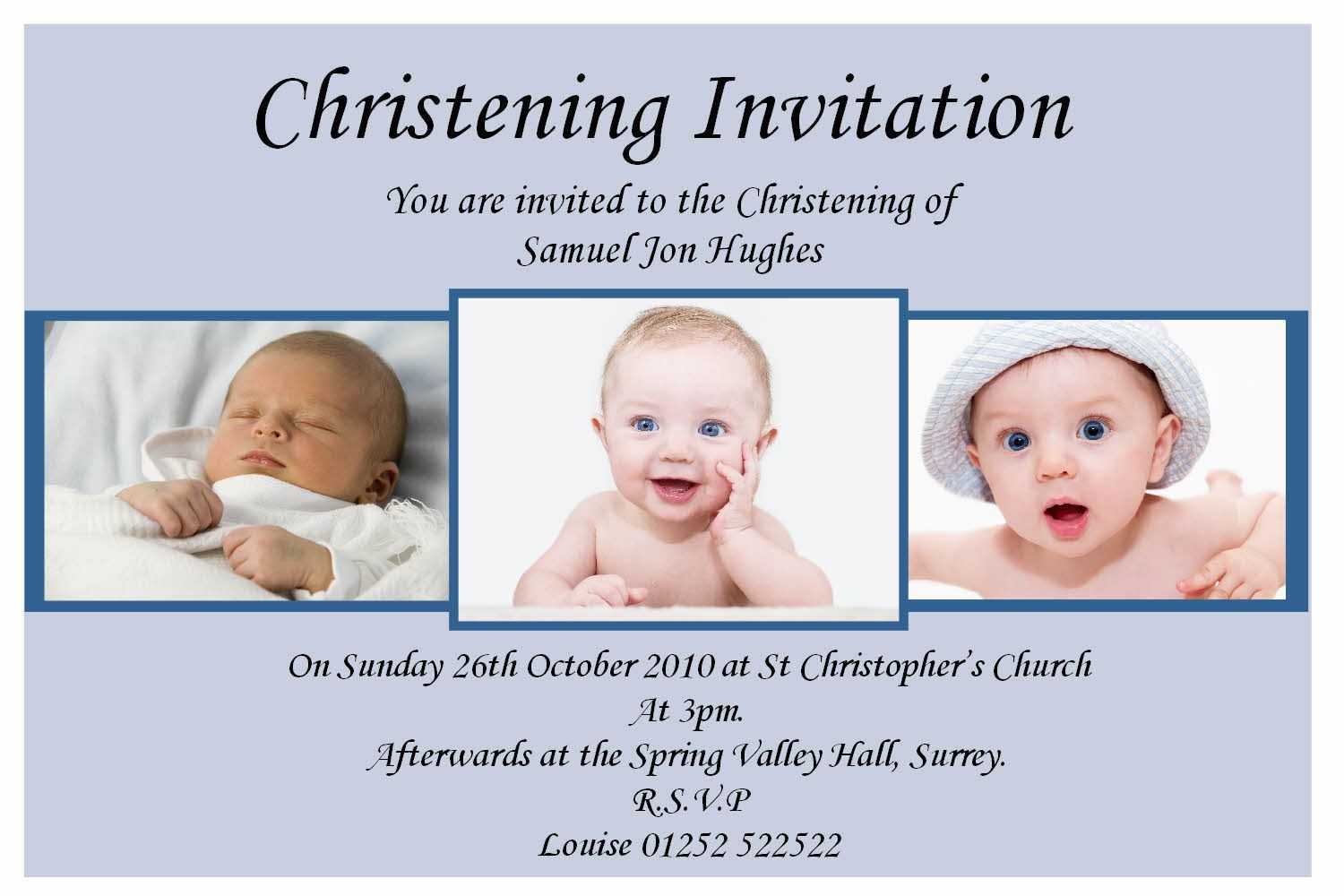 Christening Invitation Cards : Christening Invitation Cards With Regard To Free Christening Invitation Cards Templates