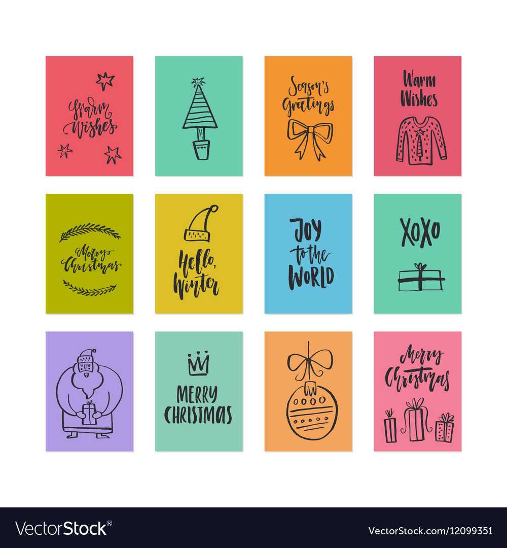 Christmas Card Templates Pertaining To Christmas Note Card Templates