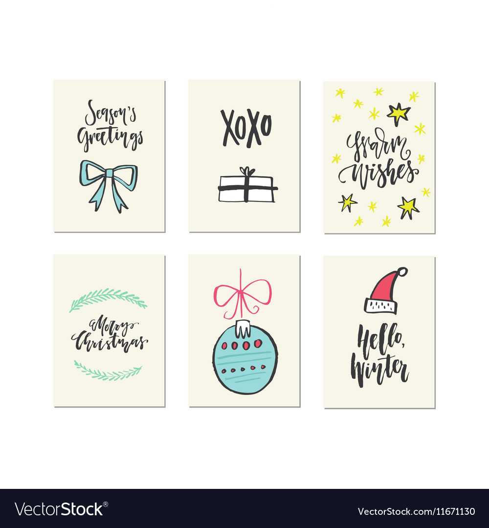 Christmas Card Templates With Regard To Christmas Note Card Templates