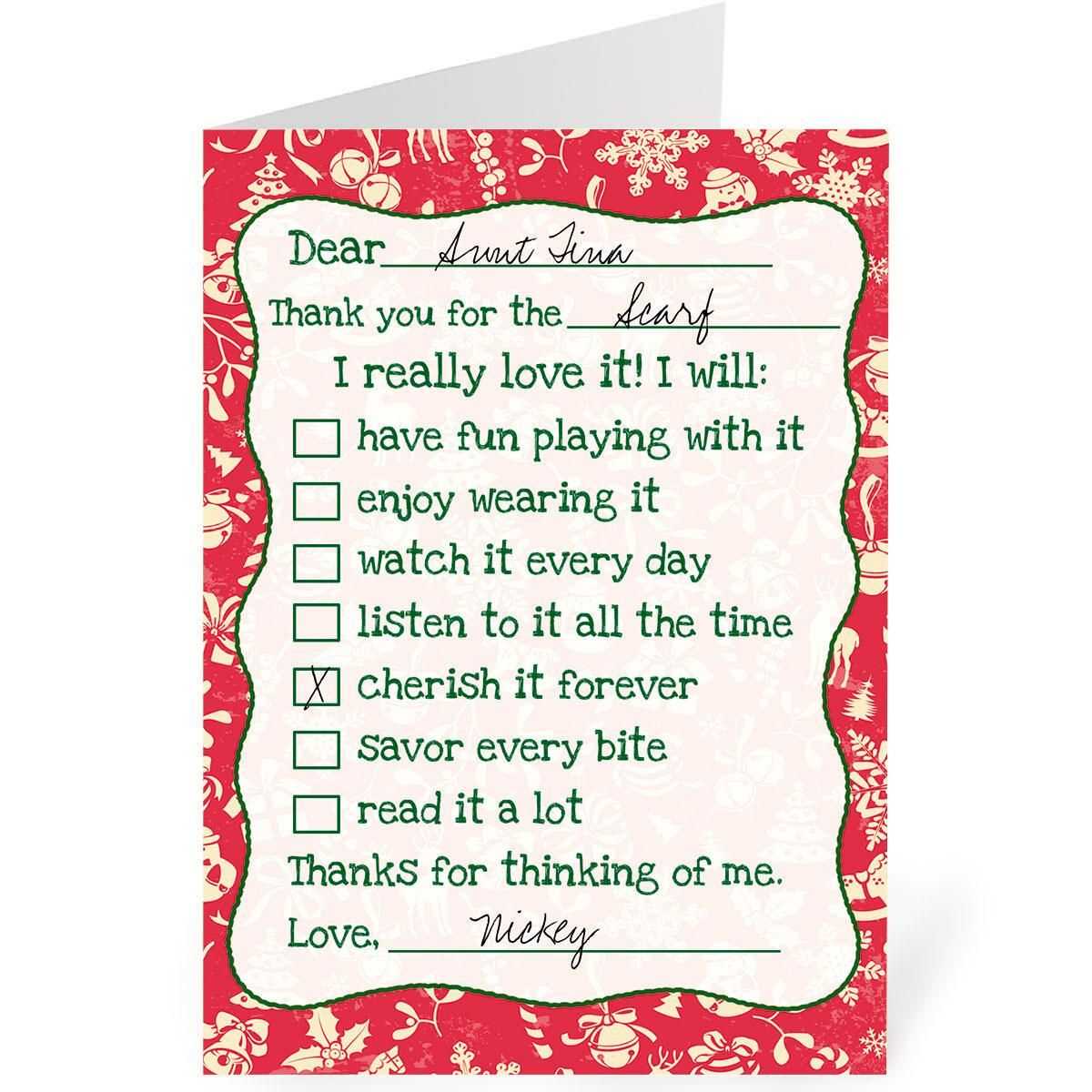 Christmas Thank You Notes – Falep.midnightpig.co Intended For Christmas Thank You Card Templates Free