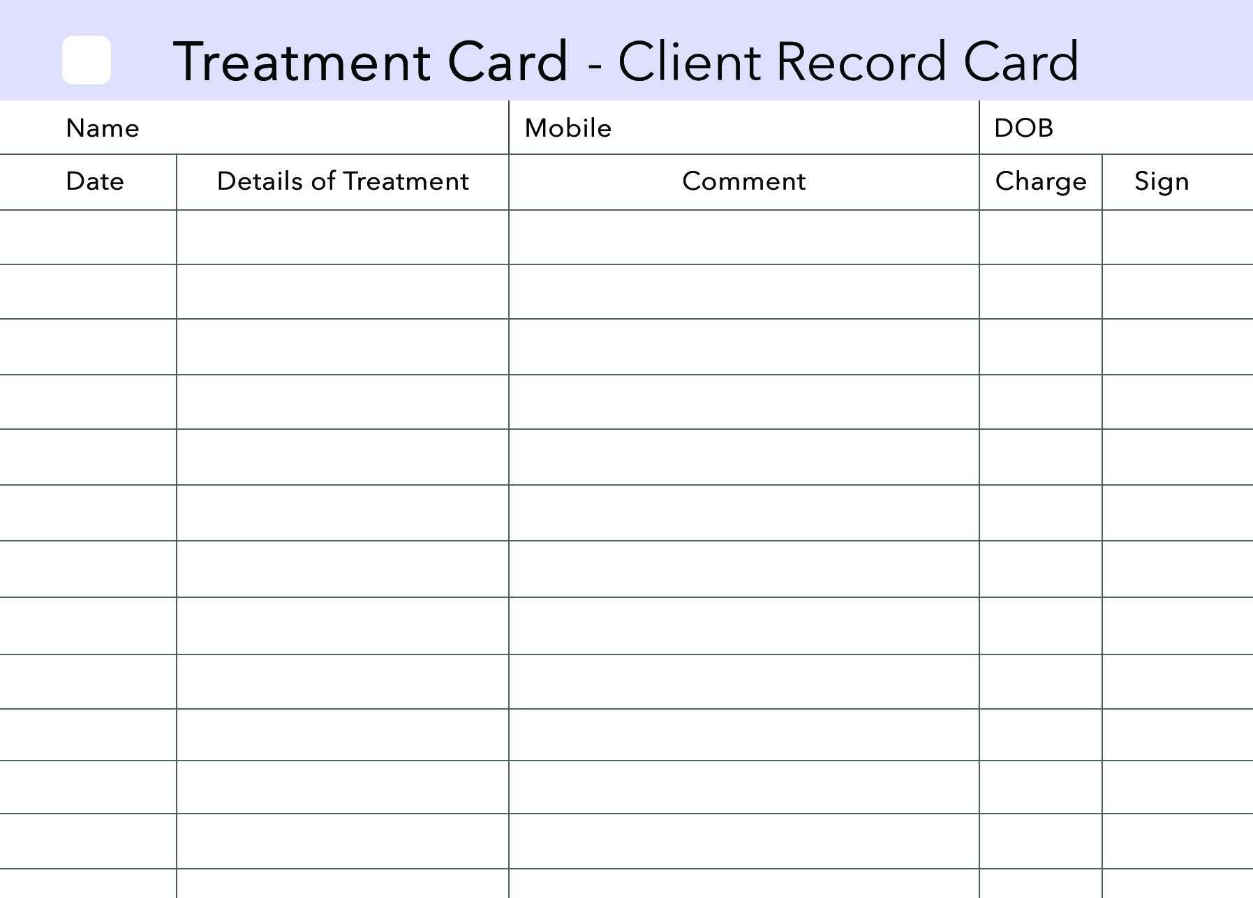 Client Record Template - Dalep.midnightpig.co For Dog Grooming Record Card Template