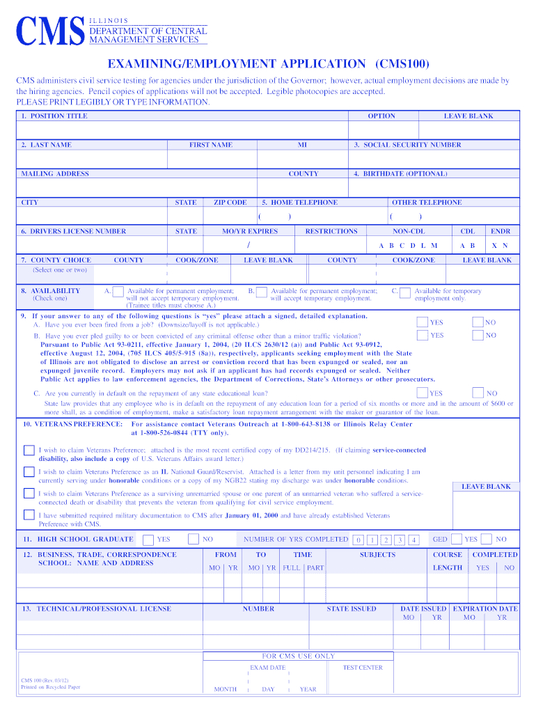 Cms 100 – Fill Out And Sign Printable Pdf Template | Signnow Within Social Security Card Template Pdf