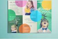 Colorful School Brochure - Tri Fold Template | Download Free within Play School Brochure Templates